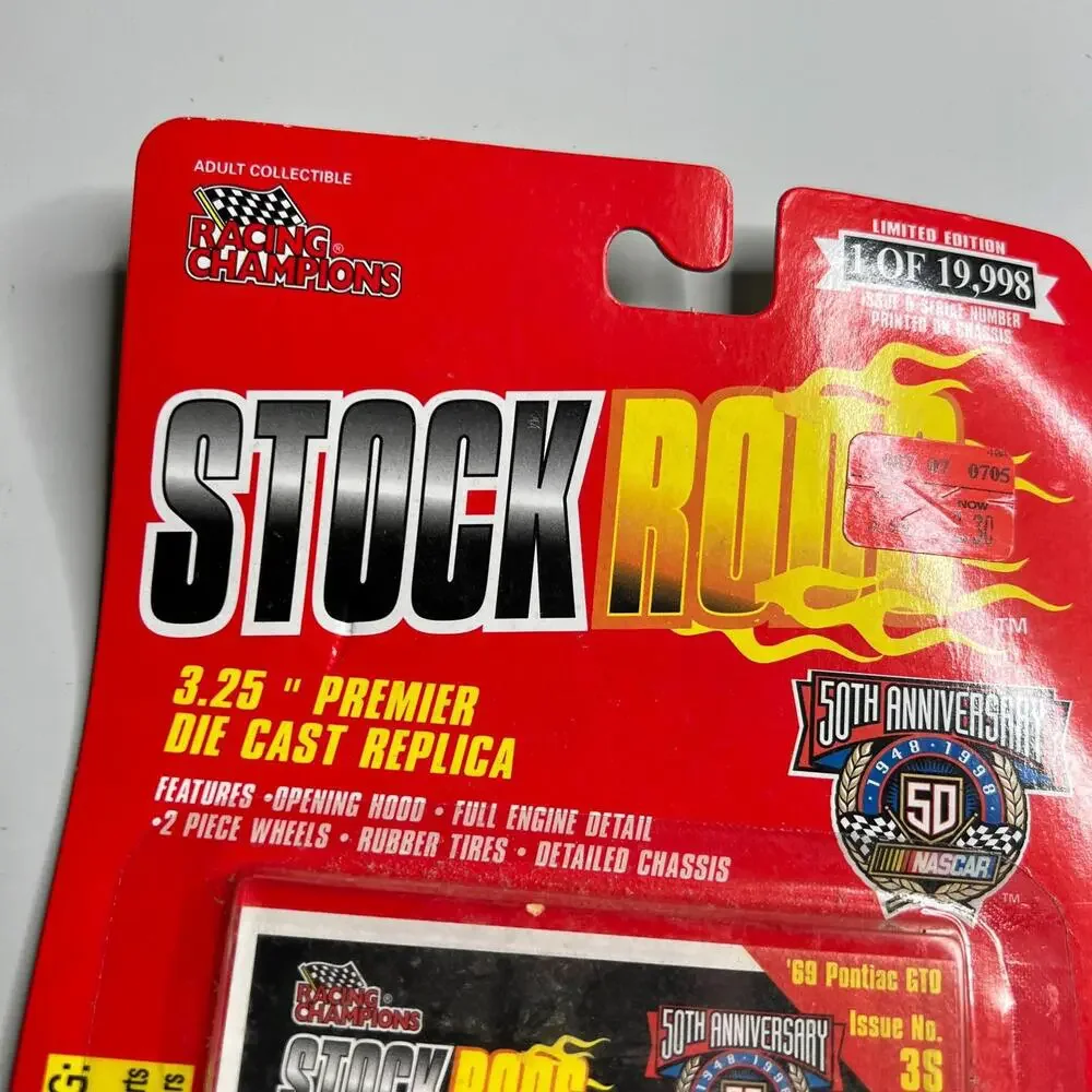Racing Champions Stock Rods #36 Skittles‎ 1969 Pontiac GTO 1:64 Limited 1/19,998